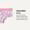 image:imageAmazon Essentials Girls Cotton Jersey Hipster Underwear Pack of 10Lilac Rainbow Stripes