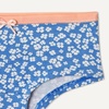 image:imageAmazon Essentials Girls Cotton Jersey Hipster Underwear Pack of 10Peach Flower Stripes