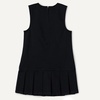 image:imageAmazon Essentials Girls Pleated Hem DressBlack