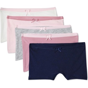 image:imageAmazon Essentials Girls Cotton Jersey Boxer Brief Underwear Pack of 10Neutrals