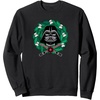 image:imageAmazon Essentials Star Wars Darth Vader Helmet Holiday Christmas Wreath SweatshirtBlack