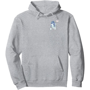 image:imageAmazon Essentials Star Wars Valentines Day Love from R2D2 Pullover HoodieHeather Grey