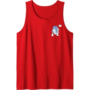 image:imageAmazon Essentials Star Wars Valentines Day Love from R2D2 Tank TopRed
