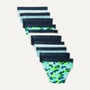 image:imageAmazon Essentials Boys Cotton Jersey Brief Underwear Pack of 10Camoflage Dinosaur Stripes