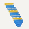 image:imageAmazon Essentials Boys Cotton Jersey Brief Underwear Pack of 10Sharks Stars Stripes