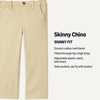 image:imageAmazon Essentials Boys Stretch Skinny Fit Chino PantsKhaki Tan