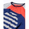 image:imageAmazon Essentials Boys and Toddlers LongSleeve Henley TShirts Previously Spotted Zebra Multipacks