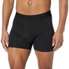 image:imageAmazon Essentials Mens Cotton Jersey Boxer BriefsPack of 5 Available in Big amp TallBlackNavyGrey Heather