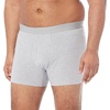 image:imageAmazon Essentials Mens Cotton Jersey Boxer BriefsPack of 5 Available in Big amp TallBlackNavyGrey Heather