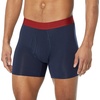 image:imageAmazon Essentials Mens Cotton Jersey Boxer BriefsPack of 5 Available in Big amp TallDark Red  Mixed Print