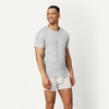 image:imageAmazon Essentials Mens Cotton Jersey Boxer BriefsPack of 5 Available in Big amp TallWhite