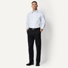 image:imageAmazon Essentials Mens RegularFit WrinkleResistant Stretch Dress ShirtLight Blue