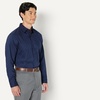 image:imageAmazon Essentials Mens RegularFit WrinkleResistant Stretch Dress ShirtNavy  Geo Print