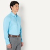 image:imageAmazon Essentials Mens RegularFit WrinkleResistant Stretch Dress ShirtSky Blue
