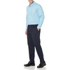 image:imageAmazon Essentials Mens RegularFit WrinkleResistant Stretch Dress ShirtSky Blue