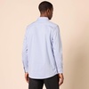 image:imageAmazon Essentials Mens RegularFit WrinkleResistant Stretch Dress ShirtWhite  Grid Check