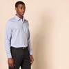 image:imageAmazon Essentials Mens RegularFit WrinkleResistant Stretch Dress ShirtWhite  Grid Check