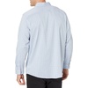 image:imageAmazon Essentials Mens RegularFit WrinkleResistant Stretch Dress ShirtWhite  Grid Check