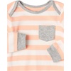 image:imageAmazon Essentials Unisex Babies LongSleeve Coveralls MultipacksBunnyCarrotsRugby Stripe