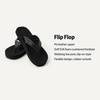 image:imageAmazon Essentials Unisex Kids Thong Flip Flop for Boys and GirlsBlack