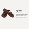 image:imageAmazon Essentials Unisex Kids Thong Flip Flop for Boys and GirlsBrown