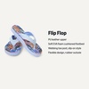 image:imageAmazon Essentials Unisex Kids Thong Flip Flop for Boys and GirlsDark Teal Jungle