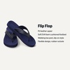 image:imageAmazon Essentials Unisex Kids Thong Flip Flop for Boys and GirlsNavy