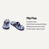 image:imageAmazon Essentials Unisex Kids Thong Flip Flop for Boys and GirlsNavy Sharks