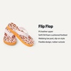 image:imageAmazon Essentials Unisex Kids Thong Flip Flop for Boys and GirlsPale Pink Leopard