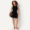image:imageAmazon Essentials Womens Fit amp Flare Denim Mini DressBlack