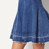 image:imageAmazon Essentials Womens Fit amp Flare Denim Mini DressMedium Blue Vintage