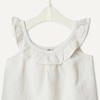 image:imageAmazon Essentials x Sofia Grainge Toddlers and Baby Girls Cotton Linen Sleeveless Top amp Shorts Set with RufflesLight Beige