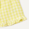 image:imageAmazon Essentials x Sofia Grainge Toddlers and Baby Girls Cotton Linen Sleeveless Top amp Shorts Set with RufflesYellow Gingham