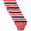 image:imageAmazon Essentials Boys Cotton Jersey Brief Underwear Pack of 10Grey Stripes Trucks