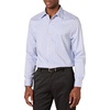 image:imageAmazon Essentials Mens RegularFit WrinkleResistant Stretch Dress ShirtWhite  Grid Check