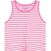 image:imageAmazon Essentials Girls and Toddlers Fit and Flare Knit Sleeveless Tank Dress Pack of 22pack FloralPink Stripe