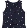 image:imageAmazon Essentials Girls and Toddlers Fit and Flare Knit Sleeveless Tank Dress Pack of 2Aqua BlueNavy Stars