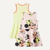 image:imageAmazon Essentials Girls and Toddlers Fit and Flare Knit Sleeveless Tank Dress Pack of 2Minnie Mouse