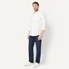 image:imageAmazon Essentials Mens RegularFit Long Sleeve Linen Blend ShirtWhite