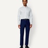 image:imageAmazon Essentials Mens Slim Fit Stretch Wrinkle Free Button Down Collar Dress ShirtLight Blue