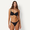 image:imageAmazon Essentials Womens Microfiber Full Coverage Bra Pack of 2Black  Washed Bronze