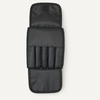 image:imageAmazon Essentials Womens Quilted Makeup Bag with Brush Storage Black Faux Leather One SizeBlack Faux Leather