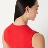 image:imageAmazon Essentials Womens RegularFit Crewneck Pullover Sweater TankBright Poppy Red