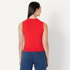 image:imageAmazon Essentials Womens RegularFit Crewneck Pullover Sweater TankBright Poppy Red