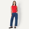 image:imageAmazon Essentials Womens RegularFit Crewneck Pullover Sweater TankBright Poppy Red