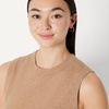 image:imageAmazon Essentials Womens RegularFit Crewneck Pullover Sweater TankCamel Heather
