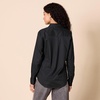 image:imageAmazon Essentials Womens RegularFit LongSleeve ButtonDown Poplin Shirt Business Casual Office WorkBlack