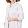 image:imageAmazon Essentials Womens RegularFit LongSleeve ButtonDown Poplin Shirt Business Casual Office WorkLilac White Variegated Stripe