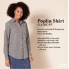 image:imageAmazon Essentials Womens RegularFit LongSleeve ButtonDown Poplin Shirt Business Casual Office WorkWhite