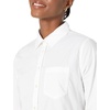 image:imageAmazon Essentials Womens RegularFit LongSleeve ButtonDown Poplin Shirt Business Casual Office WorkWhite